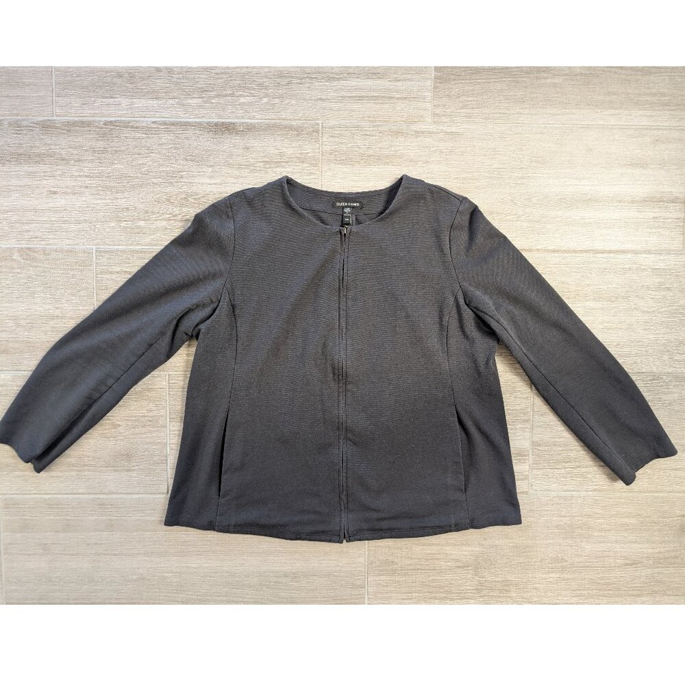 Eileen Fisher Organic Cotton Zipper